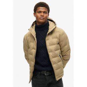 Superdry - Gewatteerde pufferjas met capuchon - Heren - Gewatteerde jassen