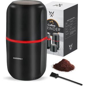 Cuisimax Elektrische koffiemolen - One touch bediening - Koffiebonen maler - Kruidenmolen