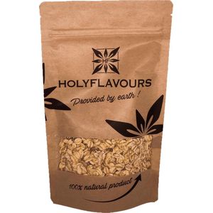 Havervlokken Grof Glutenvrij - 100 gram - Holyflavours - Biologisch