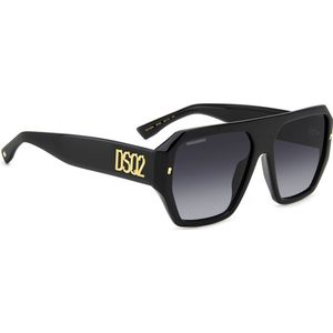 Dsquared2 D2 0128/S Rechthoekig Acetaat Heren Zonnebril