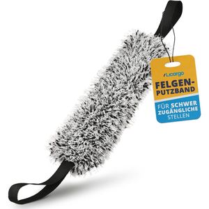 Micro velgenvezelpoetsband - for moeilijk bereikbare plaatsen - cleans spaken bijzonder - ideal aanvulling op de microvezel velgenborstel, aluminium velgen & velgen cleaner aluminium velgen velgen