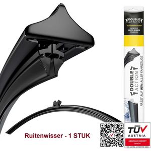 DoubleAction Ruitenwisserblad | 1 Stuk met Lengte 48 cm
