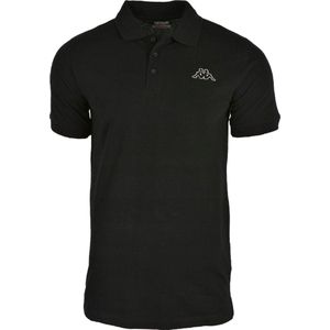 Kappa Peleot Polo 303173-005, Mannen, Zwart, Poloshirt, maat: M