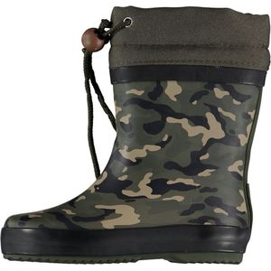 Xqboots Jongenslaars Gevoerd - Regenlaarzen - 33/34 - Camouflage