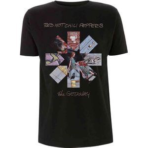 Red Hot Chili Peppers - Getaway Album Asterisk Heren T-shirt - XL - Zwart