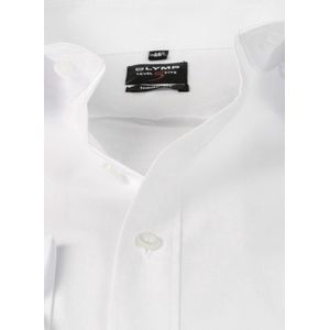 OLYMP Level Five Overhemd Body-Fit Wit - Maat 37 - Heren - Hemden Formeel