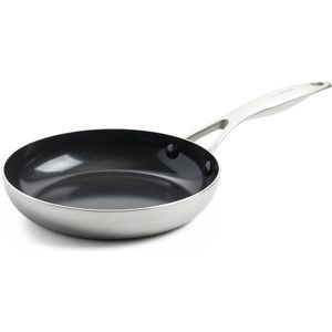 GreenPan Geneva Koekenpan - RVS - Ø18 cm - Keramische anti-aanbaklaag