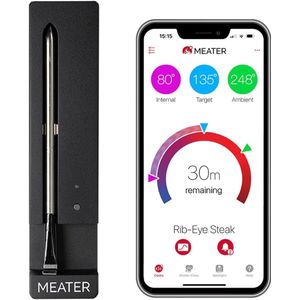 Draadloze Slimme Vleesthermometer met Bluetooth - Voor Oven, Grill, Keuken en Barbecue