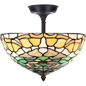 Art Deco Trade - Tiffany Verlengde Plafonnière Campanula