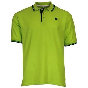 Donnay Polo Tipped - Sportpolo - Heren - Maat M - Lime groen