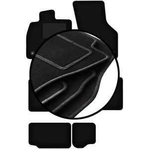 Set veloursmatten voor: Seat Tarraco 7-zits (2018-)