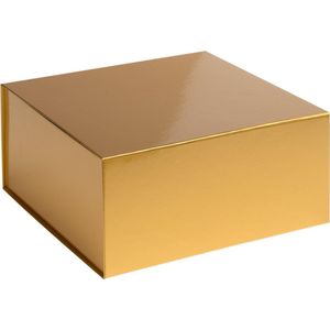 Cadeaudoos GOUD, 23x23x11cm (10 stuks)