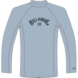 Billabong - UV-surf T-shirt voor heren - Arch Wave - Lange mouw - UPF50+ - Spirit Boxd Blauw - maat L