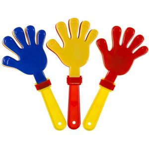 Klaphandjes 12 STUKS Uitdeelcadeaus - Traktatie Uitdeelcadeautjes voor Kinderen - Klein Speelgoed - Kinderen