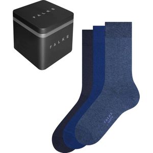 FALKE Happy Box 3-Pack katoen multipack sokken heren veelkleurig - Maat 43-46