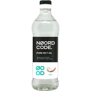 NoordCode Pure C8 & C10 MCT-Olie - 100% Kokosolie - 500 ml