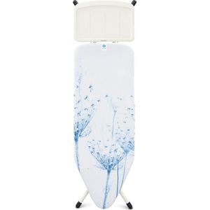 Brabantia Strijkplank C - met Stoomunithouder - 124 x 45 cm - Cotton Flower