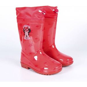 Kinderregenlaarzen Minnie Mouse Rood