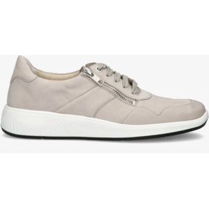 SOLIDUS sneaker dames HALEA, 56285-20868 - MOOTH LEATHER NUBUK LINO - GRAY (F ) maat EU: 38 2/3 en UK: 5,5