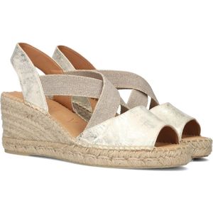 Notre-V Ciara23.1 Espadrilles - Zomer Schoenen - Dames - Goud - Maat 41