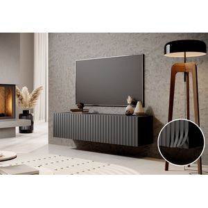 Meubella - TV-Meubel Torro - Mat Zwart - 150 cm