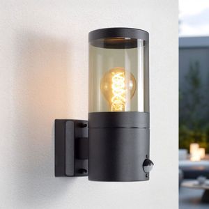 Wandlamp voor buiten Toulon met sensor