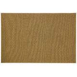 1x Rechthoekige placemats brons - Kunststof - 45 x 30 cm - Onderleggers