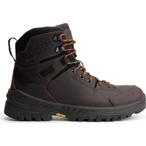 Travelin' Assens Dames wandelschoenen - Waterdicht en Ademend - VIBRAM zool - Bruin leer - Maat 41