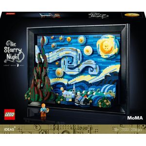 LEGO Ideas Vincent van Gogh - De sterrennacht Decoratie Set voor Volwassenen - 21333