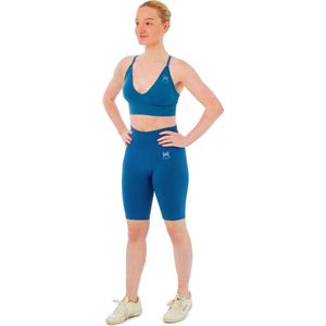 Xtreme Sportswear Dames Sportset - Korte Sportlegging + Sport BH - Blauw