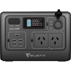 Bluetti EB55 - Powerstation 700W - Draagbare Accu 230v - 537WH