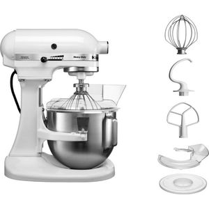 KitchenAid 5KPM5EWH Heavy Duty met komheffer 315 Watt - Keukenmachine - Wit