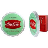 Coca-Cola Wood Contour Flessendop Sleutelkastje