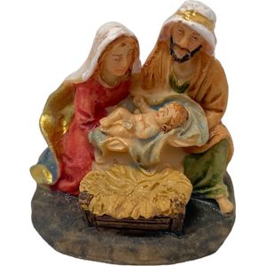 Kerststal Josef, Maria en kindeke Jezus K059-5B