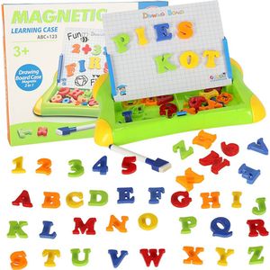 Educatief Magneetbord - Leren van Cijfers en Letters - Groen