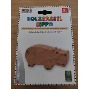 Rammelaar Nijlpaard - Voggenreiter - Hout