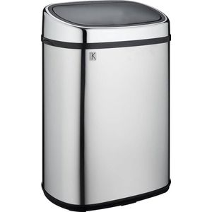 Content in HTML - Poubelle One Touch 50L CITY Inox pedaalemmer 50 liter