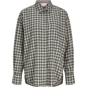 JJXX Blouse Jxjamie Flannel Ls Shirt Wvn Sn 12265314 Vetiver Dames Maat - M