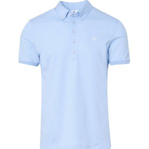 Blue Industry Piqué Poloshirt Lichtblauw - Maat M - Heren