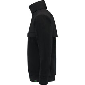Tricorp Sweater Anorak Rewear 302701 - Zwart - Maat XL