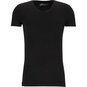 Ten Cate - Heren Bamboo Basic V-Hals T-Shirt Zwart - L