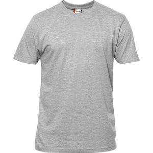 Clique Premium Fashion-T Modieus T-shirt kleur Grijs-melange maat M
