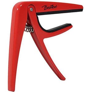 Capo klassieke gitaar Boston BC-86-RD Rood