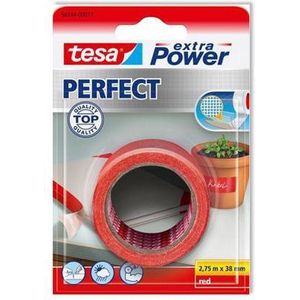 Tesa tape Extra Power 'Perfect' rood 2,75 m x 38 mm