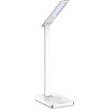 V-tac VT-7505 Tafellamp / bureaulamp met draadloze QI lader - wit