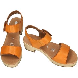 Remonte -Dames - oranje - sandalen - maat 38