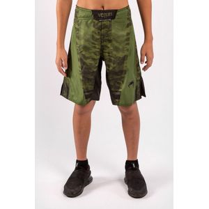 Venum Trooper Kids Fightshorts Forest Camo Zwart - Kids - 8 Jaar