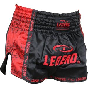 Legend  Kickboks broekje rood snake Maten: XXS