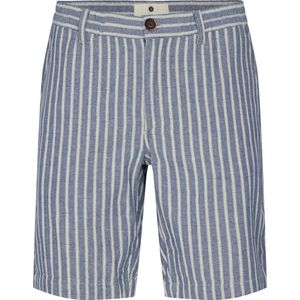 Anerkjendt - John Short Strepen Blauw - Heren - Maat L - Regular-fit