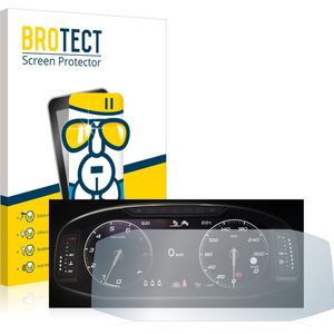BROTECT - Screenprotector voor Seat Ateca Facelift 10.25"" Snelheidsmeter - Folie Beschermfolie Beschermglas transparant
